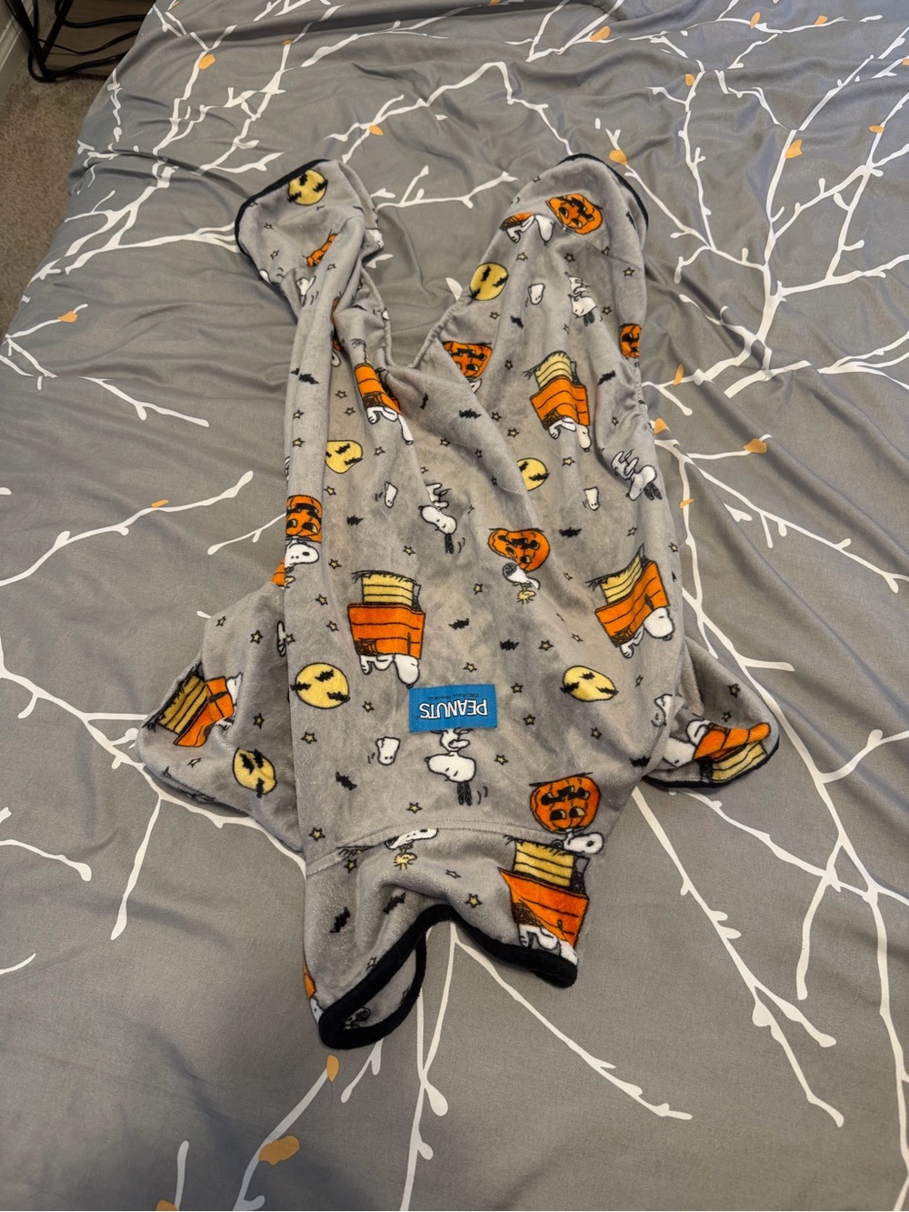 Medium Dog Halloween Onesie - Peanuts Snoopy Halloween